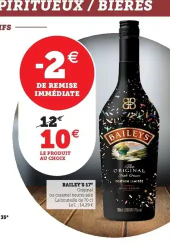 Super U Bailey's 17 offre