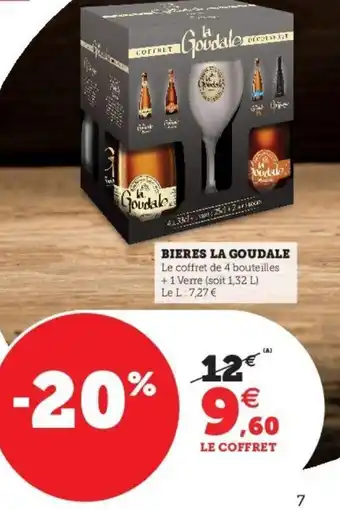 Super U Bieres La Goudale offre