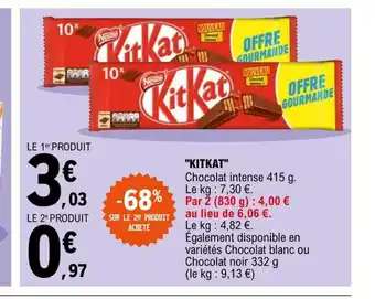 E.Leclerc Kitkat offre