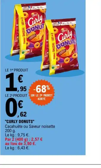 E.Leclerc Curly Donuts offre