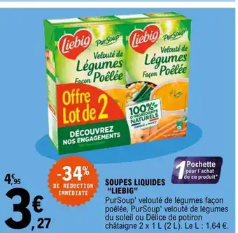 E.Leclerc Soupes Liquides liebig offre
