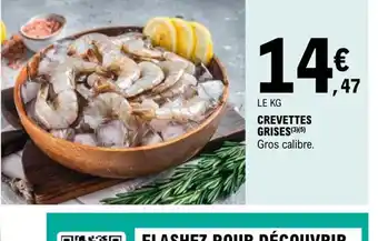 E.Leclerc Crevettes Grises offre