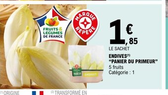 E.Leclerc Endives Panier Du Primeur offre