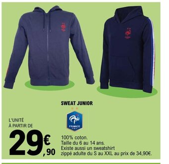 E.Leclerc Sweat Junior offre