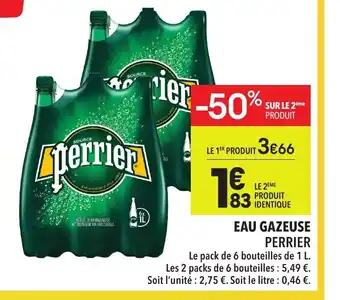 Supeco Eau Gazeuse Perrier offre