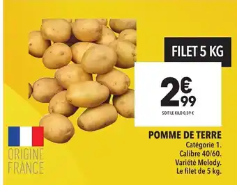 Supeco Pomme De Terre offre