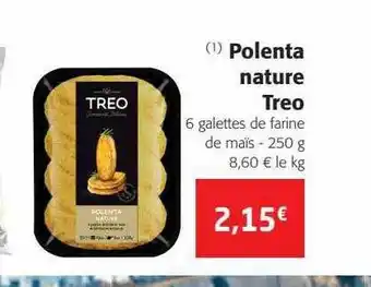 Colruyt Polenta nature treo offre