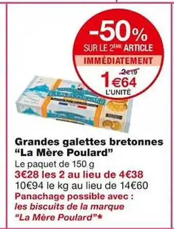 Grandes galettes bretonnes