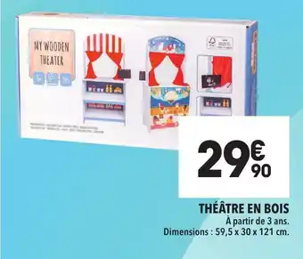 Supeco Theatre En Bois offre
