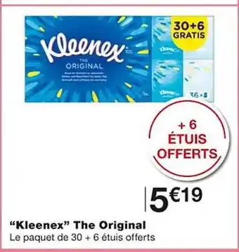 Monoprix Offre "kleenex" the original chez monoprix offre