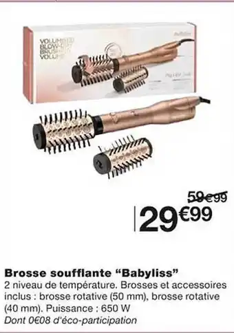 Brosse soufflante