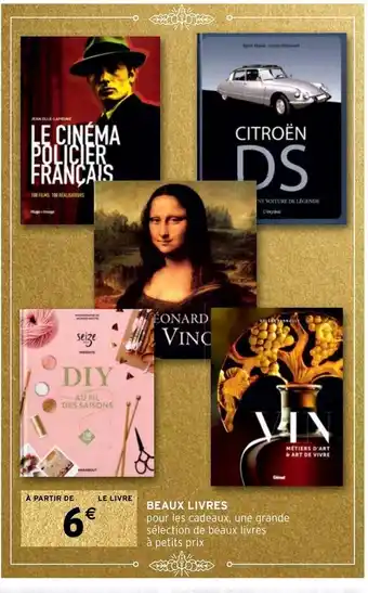 Intermarché Hyper Beaux Livres offre