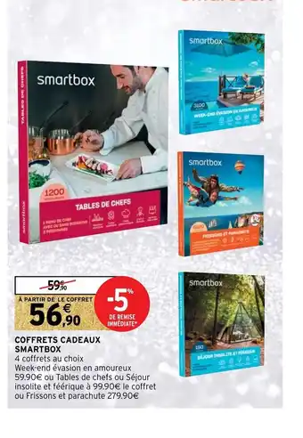 Coffrets Cadeaux Smartbox