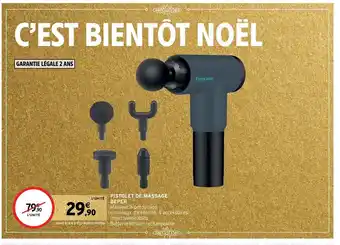 Intermarché Hyper Pistolet De Massage Beper offre