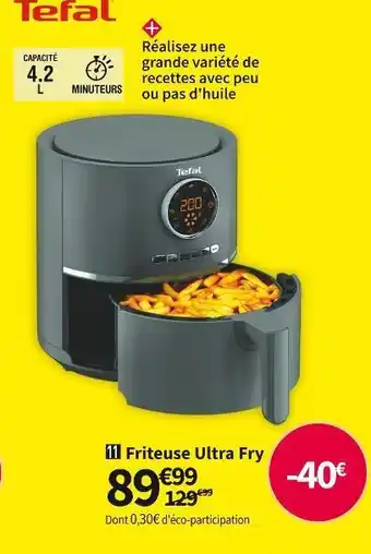 Tefal friteuse ultra fry ey111b15
