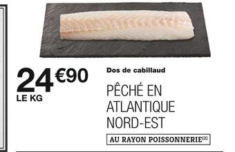 Monoprix Dos de cabillaud offre