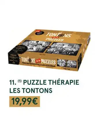 Monoprix Les tontons puzzle thérapie offre