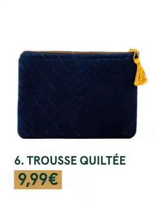 Monoprix Trousse quiltée offre