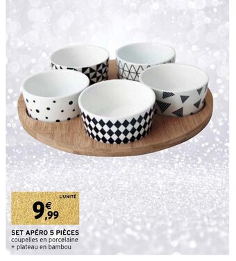 Intermarché Hyper Set Apero 5 Pieces offre