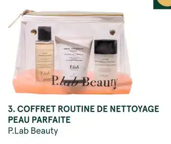 Monoprix P.lab beauty coffret routine de nettoyage peau parfaite offre