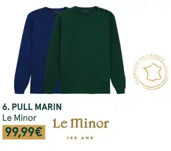 Monoprix Le minor pull marin offre
