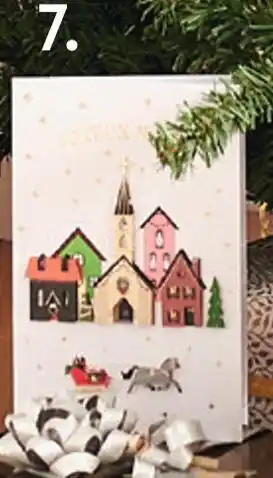 Monoprix Cartes de voeux noël et nouvel an offre