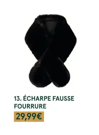 Monoprix Écharpe fausse fourrure offre