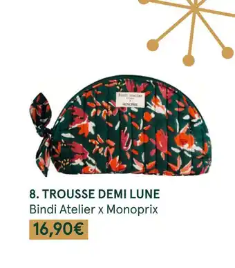 Monoprix Trousse demi lune bindi atelier x monoprix offre