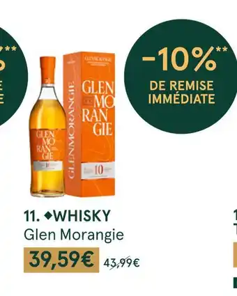 Monoprix Glen morangie whisky offre