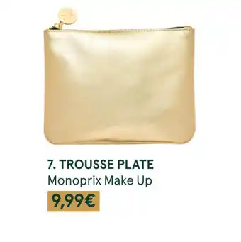 Monoprix Monoprix make up trousse plate offre