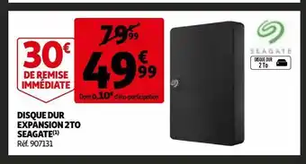 Auchan Disque dur expansion 2to seagate(1) offre