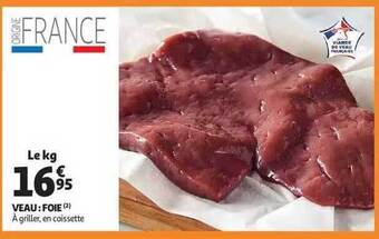 Auchan Veau : foie offre