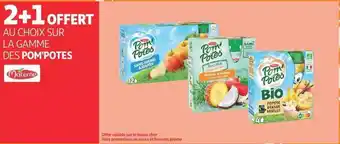 Auchan La gamme des pom'potes materne offre
