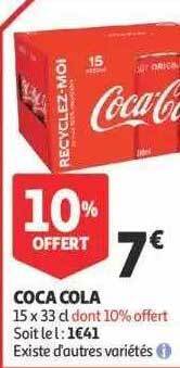 Auchan Coca cola offre