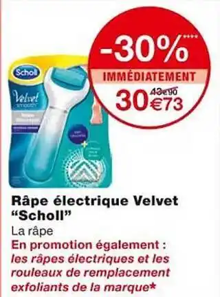 Monoprix Râpe électrique velvet offre