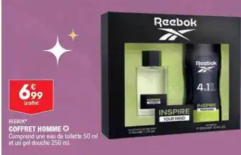 ALDI Reebok coffret homme offre