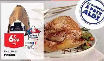 ALDI Excellence pintade offre