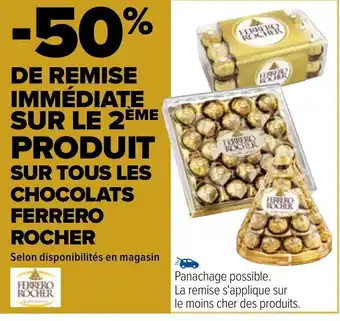 Carrefour Market Sur Tous Les Chocolats Ferrero Rocher offre