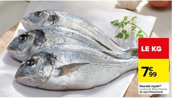 Carrefour Market Daurade Royale offre
