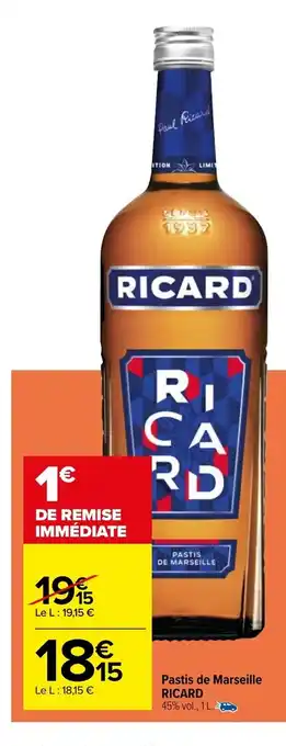 Pastis de Marseille Ricard