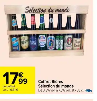 Carrefour Market Coffret Bières Selection Du Monde offre