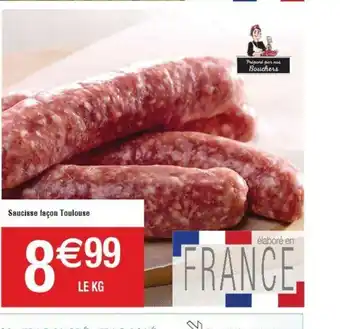 Cora x Carrefour Saucisse Facon Toulouse offre