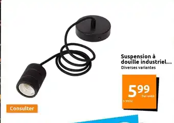 Action Suspension a Douille Industriel offre
