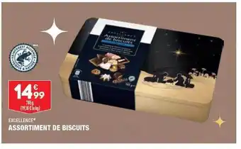 ALDI Excellence assortiment de biscuits offre