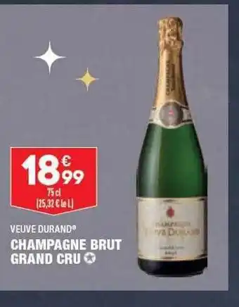 ALDI Veuve durand champagne brut grand cru offre