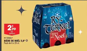 ALDI Ry-ternel bière de noël 5.9° offre
