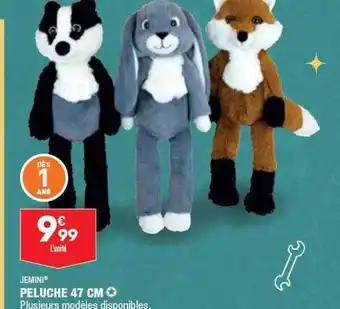 ALDI Jemin peluche 47 cm offre
