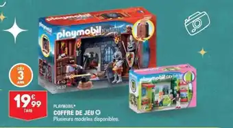 ALDI Playmobil coffre de jeu offre