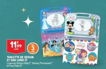 ALDI Tablette de dessin et son livre offre