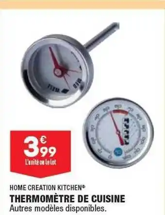 ALDI Home création kitchen thermomètre de cuisine offre
